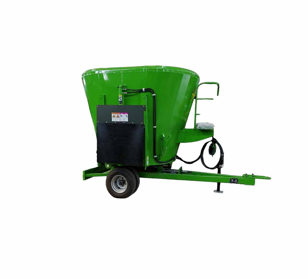 Вертикальный тяговый смеситель объемом 8 м³