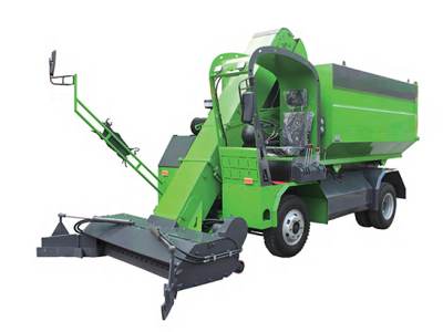Imetec manure handling machine loading system