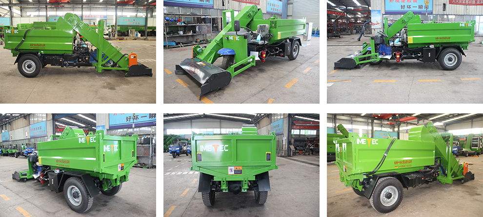 Self-propelled manure truck