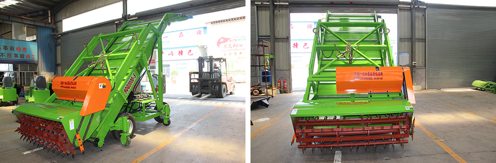 Гидравлический погрузчик силоса